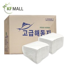케이에프 무형광 천연 해동지 대 420mm 1200매 1박스, 1세트, 1200개, 흰색