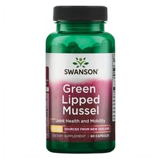 스완슨 초록입홍합 swanson 뉴질랜드 초록홍합 추출물 500mg 60캡슐, 60정, 1개