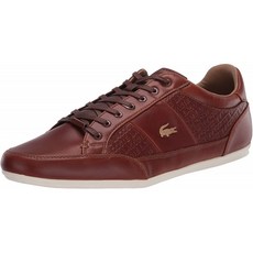 [260mm] Lacoste 남성용 Chaymon 120 6 CMA 스니커즈 Tan Gold 8 Medium US