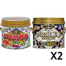 일본 모기향 30개입 2개세트, 2통, 570g