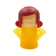간편한 청소 전자레인지 스팀 주방 가전 냉장고 용품 1개, 05Angry Mama Yellow, 한개옵션1