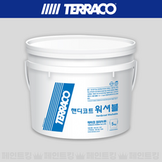 테라코 핸디코트 워셔블 5kg 친환경 내부용 퍼티, 1개, 백색