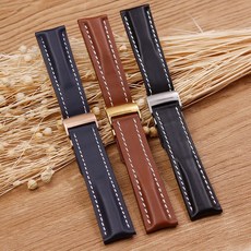 시계 액세서리 breitling 벨트에 적용 슈퍼 마린 가죽 avengers 도전 남성과 여성의 일반 스트랩