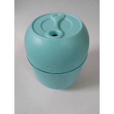 휴대용 USB 미니 가습기 차량 및 가정용 차량용 컴팩트 침실용 사무실용 플라스틱, 스카이 블루