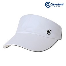 클리브랜드골프 클리브랜드골프 시그니처 와펜로고 여성 골프 고높은 썬바이저/썬캡/골프모자/골프용품_CGKWCP006, FREE