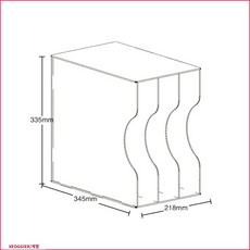 LP 아크릴 보관함 수납함 엘피판 수납장 먼지방지 투명, 3칸[올투명] 업그레이드 심플, 1개 - lp보관아크릴