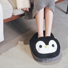 3종류 동물모양 발난로 발워머 풋워머 따뜻한 발보호 건식족욕, 8, 펭귄