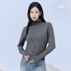 더엣지 24FW 소프트 터틀넥 니트 여성용