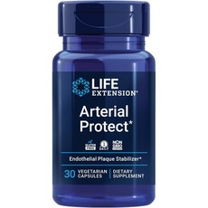 Life Extension 아터리얼 프로텍트 베지테리안 캡슐, 30정, 1개