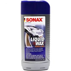 Sonax 자동차 물왁스 코팅제 소낙스201200 755 하이브리드 NPT 액체 왁스 16.9파운드. 온스. Q1304396, 1개, 500ml