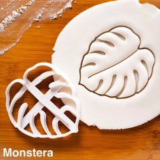 4Pcs DIY 금형 PlasticCake 잎 모양 공예 용품 장식 비스킷 쿠키 커터 홈 베이킹 금형에 대, 4개