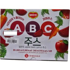 델몬트 ABC쥬스 240ML, 12개