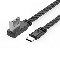 USB 수C타입 수 충전 및 데이터 케이블 직선형 상하 좌우 각도 90 10CM100CM, 02 05M, 06 H