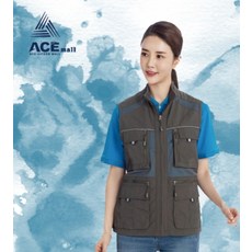 ACE V164 나일론과 면소재를 사용한 다용도 조끼 에이스유니폼몰 - ace조끼