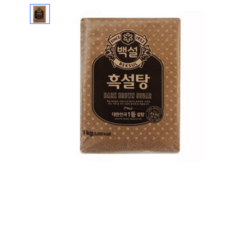 백설 흑설탕1kg 10개, 1kg