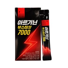 아르기닌 고함량 L-아르기닌 7000mg 녹용 오르니틴 비타민C, 1개, 14회분