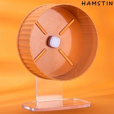 햄스틴 햄스터 유주얼리 베이비 러닝 휠 쳇바퀴 21cm, 펌킨오렌지, 1개