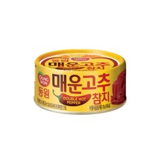 동원 매운 고추참치 통조림, 100g, 1개