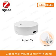 스마트 라이프 비 인간 존재 감지기 투야 와이파이 웨이브 레이더, 1개, 14 Zigbee Holder 5.8G