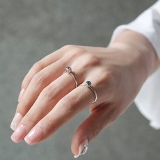 천연토파즈반지