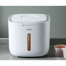 아인별 진공사료통 고양이 사료 밀폐 강아지 보관통, 5L 우아한 그레이(슈퍼 씰), 1개