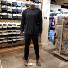 애니바디 엔씨충장점 공용 데일리 라운지 긴팔 셋트 라운드넥 ANLA2387607