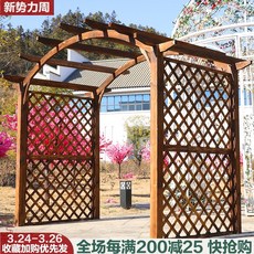 DIPYLON 평상정자 방부목 포도대 옥외정원 간이 목조주택 별장 가구 캐주얼 정자 원목장랑, 바닥 고정 철각(9x9) 4개