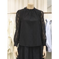 케네스레이디 레이스체크블라우스EWBLNC4900 607600
