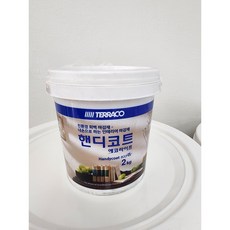 TERRACO 테라코 핸디코트 2kg 내부용 퍼티, 1개 - 퍼티스트2고급형