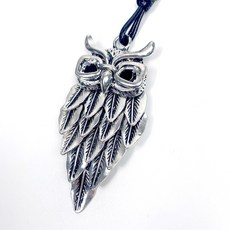 부엉이목걸이시계