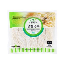 [메가마트]초록바구니 생칼국수 1kg, 1개