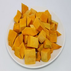 손질 단호박 깍두기형 500키로 단호박 샐러드 뉴질랜드산, 1개, 500g