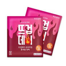 더나은 뜨겁데이 흔드는 핫팩 45g, 1개