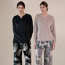 라페어 24FW 벨로어 셋업 2세트 여성