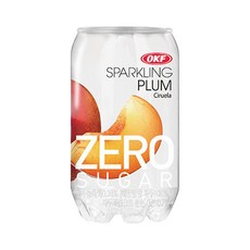 OKF 스파클링제로슈가 자두 350ml 12입, 12개