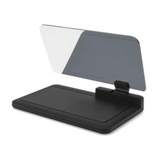 호환용 자동차 헤드업 디스플레이 5.5 인치 OBD2 HUD A8 디지털 속도계 수온 RPM 알람 LED 앞 유리 프로젝, 1개, 01 Only holder