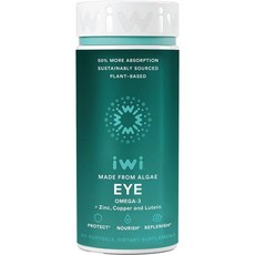 Iwi Life Eye Supports Eye Strain Dry Eye & Vision Health Vegan Multivitamins 30 Day Supply