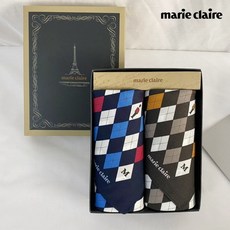 마리끌레르남자손수건2매세트