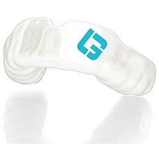 GuardLab APEX Mouthguard for 스포츠 (APEX) 성인 및 청소년 구강 보호대 정확한 맞춤을 위해 미리 들여, One Color_White, One Color