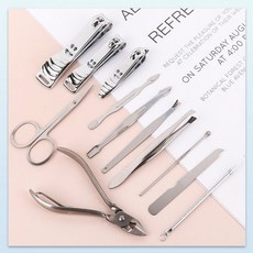 정확도스마일네일케어12종세트손톱깎이선물용