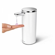 심플휴먼 충전식 자동 세제 디스펜서 화이트 266ml