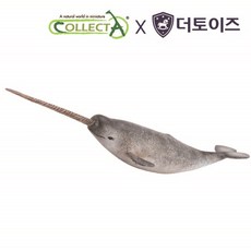 컬렉타 일각돌고래 해양 동물 물고기 피규어 장난감 모형, 41. 일각돌고래