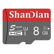 SD 메모리 블랙박스 카드 핸드폰 게임기 태블릿 노트북 에스디 32GB 고속 클래스 10 16GB/64GB 실제 용량 128GB 미니 TF 스마트폰 리더 선물용, 8GB