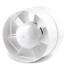 소형 블로워 220V 4 인치 미니 팬 덕트 천장 100mm 파이프 배관 배기 추출기 욕실 환기 송풍기, 1개