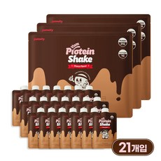 얌비티 가정의학과 의사 한끼 식사대용 저당 단백질 쉐이크 초코맛, 21개, 32g