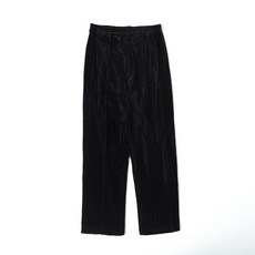 남자와이드팬츠 Galliano landor Siver Grey복고 스트라이프 실크 캐주얼 와이드팬츠 루즈핏 벨벳 바지길이 팬츠