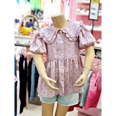 로엠걸즈빅카라블라우스