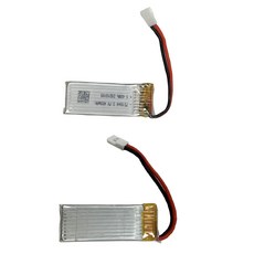 Wltoys XK A210 RC 비행기 고정 날개 항공기 예비 품목을위한 3.7V 400mAh 2S Lipo 건전지, 03 2 Batteries, 1개