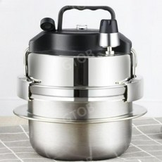 GtoB 냄비밥 가마솥 압력솥 1인용 인덕션 스테인레스, G.2.0L업그레이드(붙지않는내벽), 1개