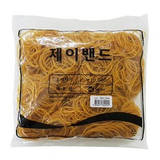 대용량 고무밴드/고무줄/제이밴드/노란고무줄/포장, 70mmx1.3mm, 1봉